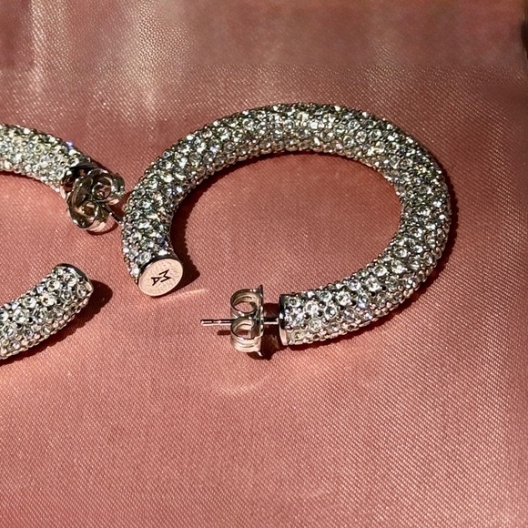 Aminah Muaddi Cameron Hoop Earrings - Picture 15 of 16